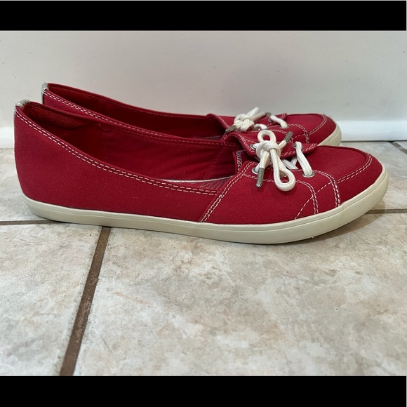 NWOT Naturalizer N5 Comfort Red Shoes - sz 9W - Picture 2 of 8